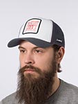 Бейсболка CAPSLAB арт. CL/OP6/1/PCT/SKU One Piece Skull (белый / серый)